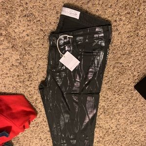 Faux patter pants size 25R